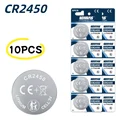 10PCS CR2450