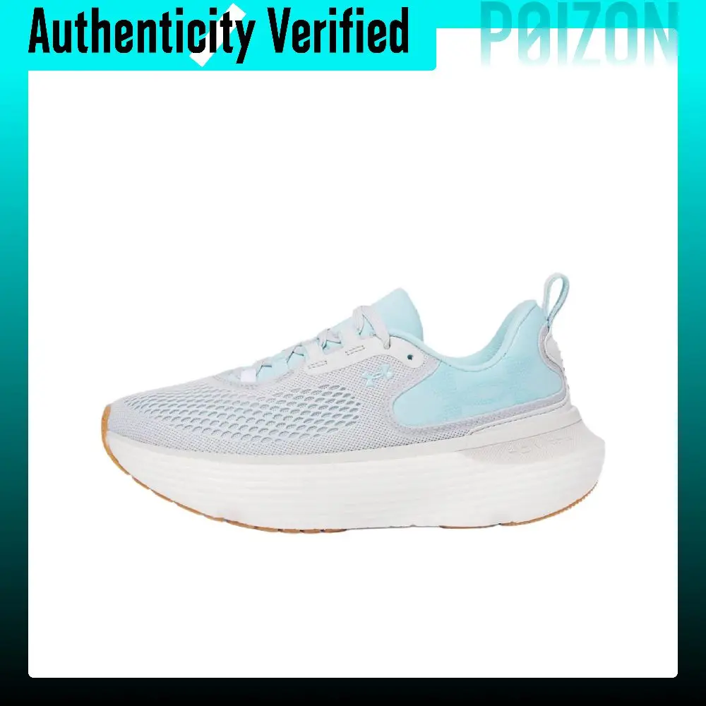 Under Armour Infinite Elite 2 Slip Resistant Abrasion Resistant Low top Sprint Running Shoes Women's Gray Blue 3028178-014
