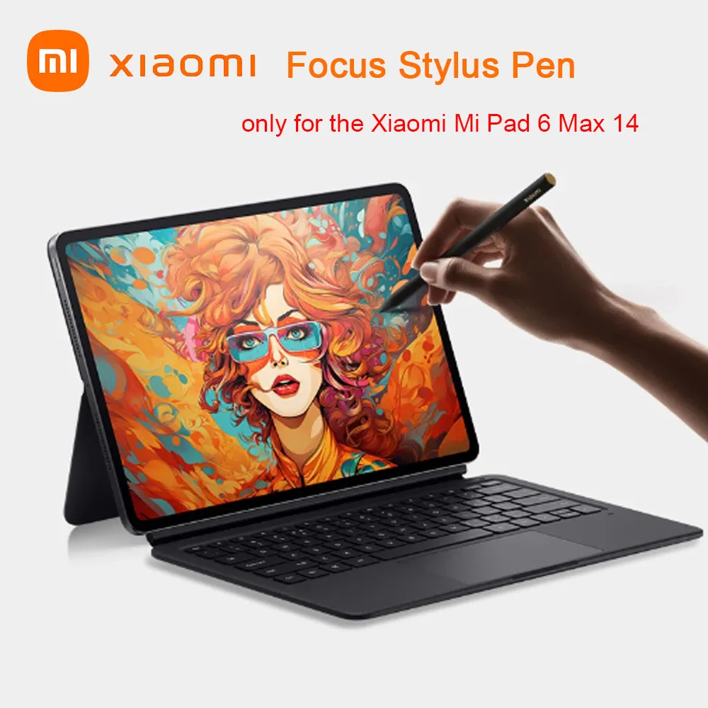 

Original Xiaomi Focus Stylus Pen For Xiaomi Mi Pad 6 Max 14 Draw Writing Screenshot Tablet Screen Touch Pen 8192 Level Pressure