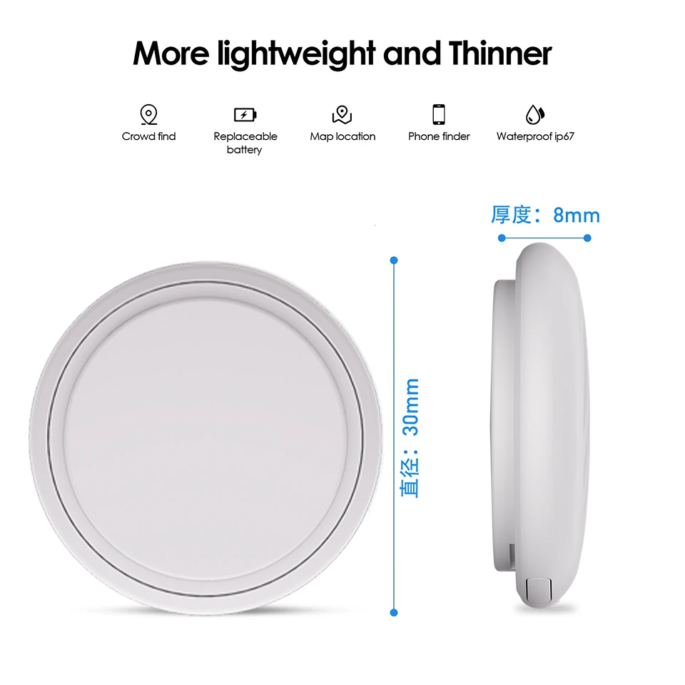 SiindooTag Precise Position Anti Loss Car GPS Instrument Mini Locator GPS Car Tracking  Anti Loss Artifact ElectricBike Backpack