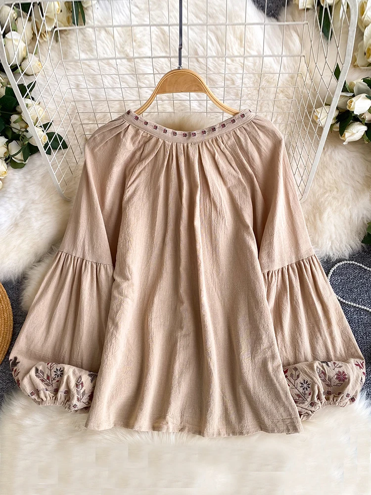 Damska Bluzka Boho Vintage Haf – Embroidery Blouse recenzja i cena