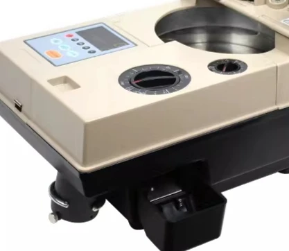 Electronic Automatic Coin Counter 110V/220V CS-200  English version Coin Counting machine 1-9999 Preset range Coin Sorter