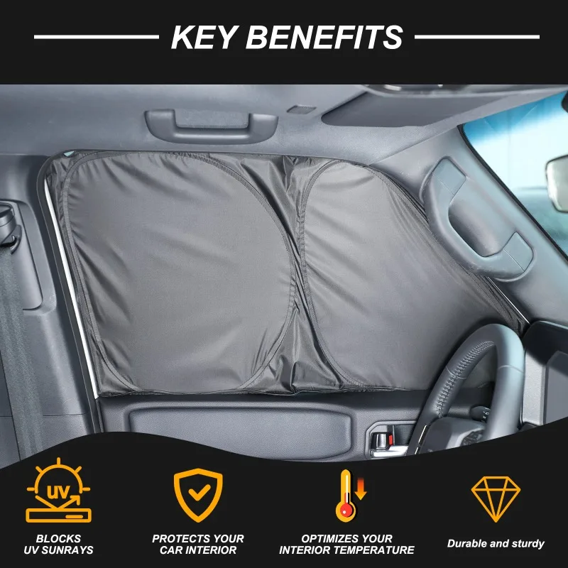 7pcs For 2024+ Toyota Prado Full Window Sunshades Sun Protection UV Protection Sun Visor Car Interior Accessories 5