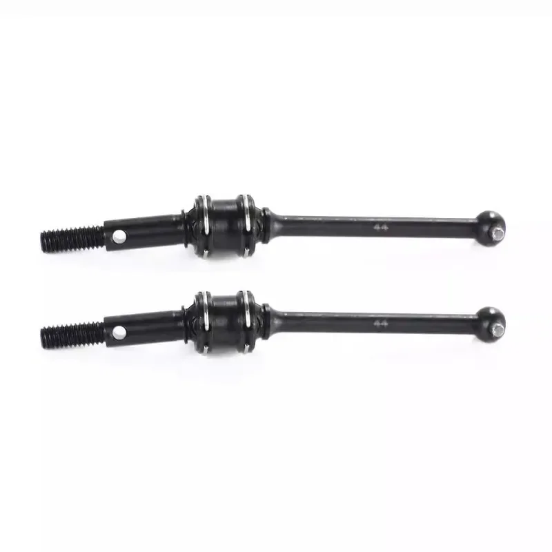 

2pcs Metal Joint Shaft Drive Shaft CVD Driveshaft 44mm for Tamiya TB05 TRF420 TT02 42216 RC Car Upgrade Parts