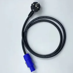 1Meter Stage Lighting AC Power Cable Powercon Connector EU US Plug 3x1.5mm² Wire For Beam Moving Head LED Par DMX Fire Machine