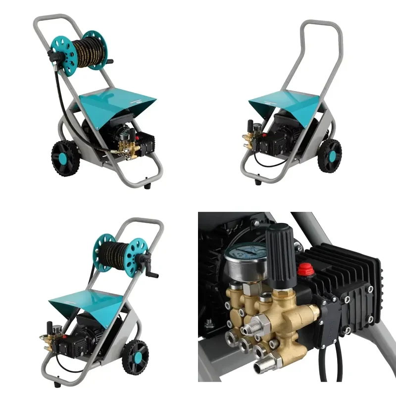 for 10MPa 100Bar 1450PSI Electric Pump High Pressure Jet Car Washing Machine Industrial Surface Cleaner