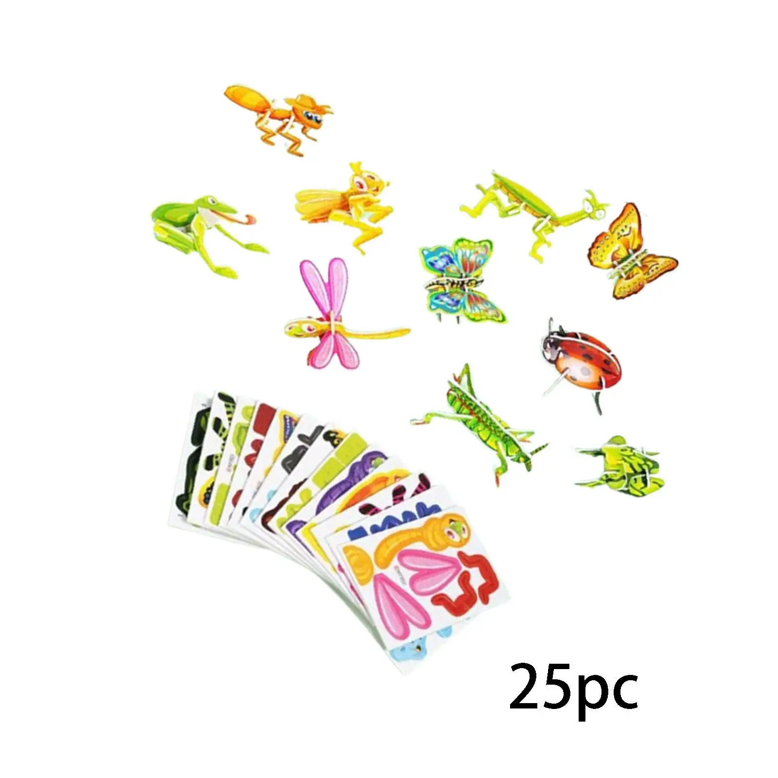3D Cartoon Puzzles Smooth Surface and No Burrs Preschool Early Development Unique Gifts Creative Montessori Toys Kids Toy