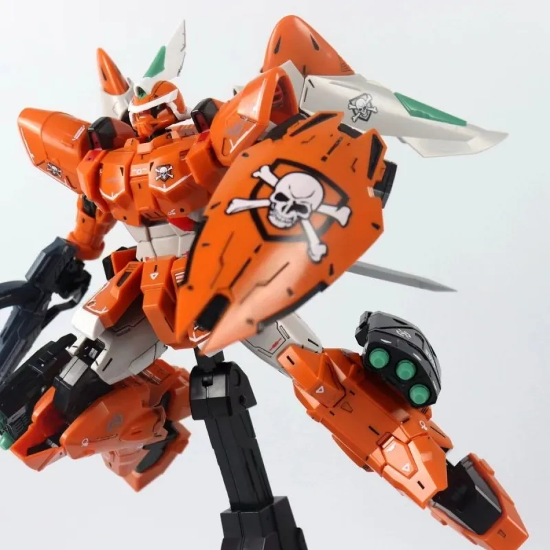 【Nieuw product】HUANYING Model Ginn MG 1/100 Z001 oranje oranje grijs Assembly Model Kit Actiefiguren Robot Mecha Kids Geschenken
