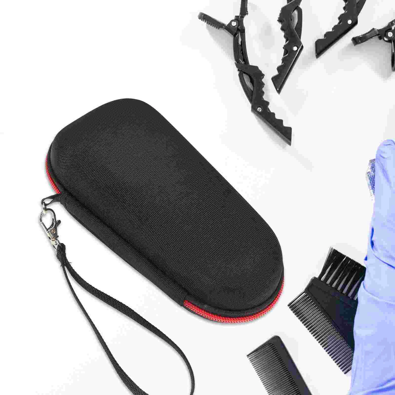 Storage Bag Carrying for Shaver Electric Trimmer Hair Clipper Men Case Black Travel