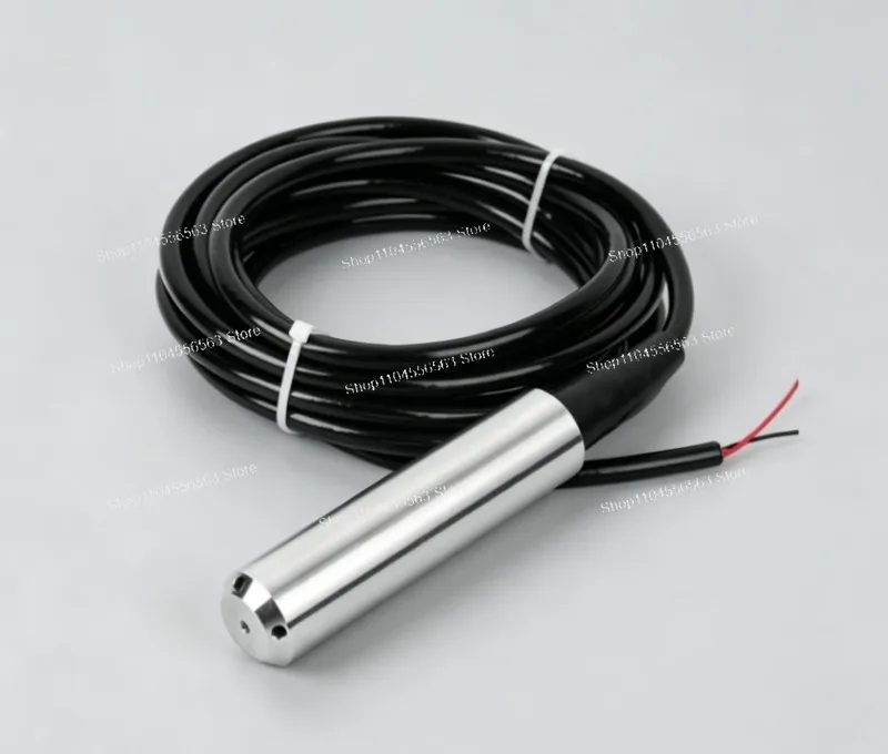 TL-136 Submersible Level Transmitter: 4-20mA Output Water Level Sensor for Tanks/Wells (0-5m)