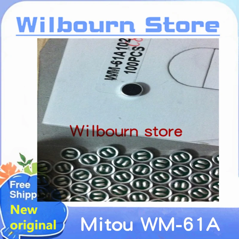 10PCS~50PCS/LOT WM-61A WM-61A102C WM-61A102A WM61A SMD New original  Microphone microphone dedicated car Bluetooth