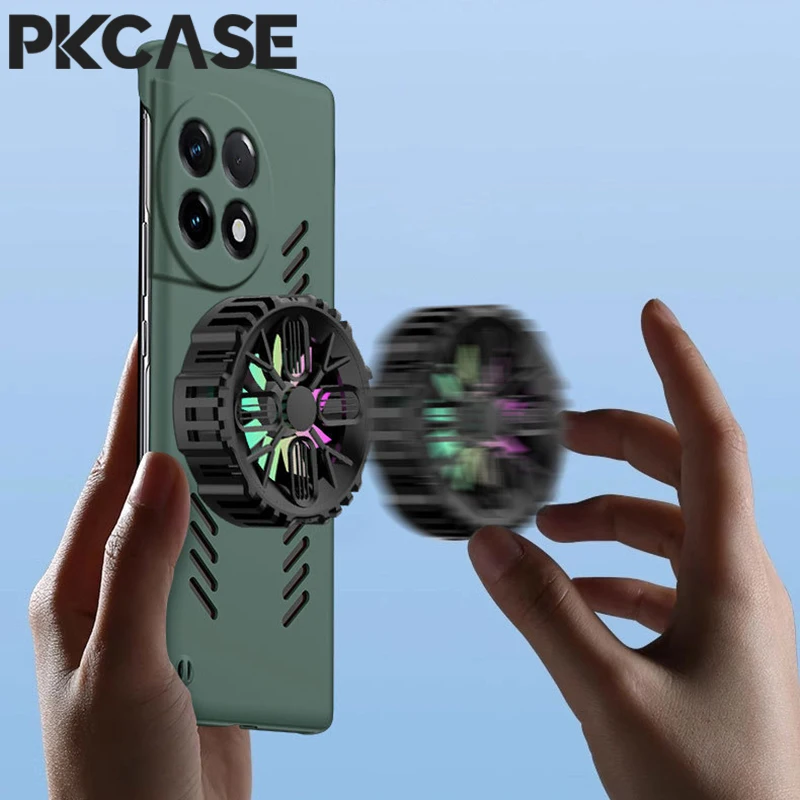 PKCASE المغناطيسي تبديد الحرارة جراب هاتف ل One Plus 13T 13R 13 12R 12 11R 11 10T 10R 10 Ace 5 Ultra 3 2 Pro Nord CE4 غطاء