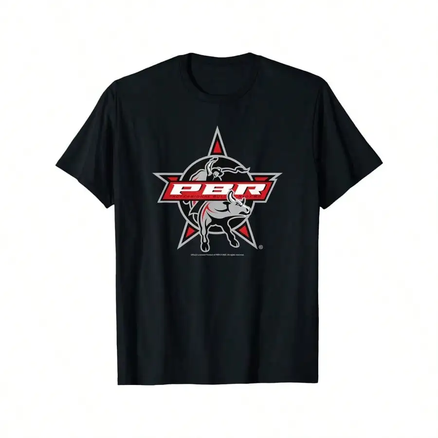 Camiseta con logo de vaquero clásico PBR: suave, transpirable, cómoda para fanáticos del oeste (mercish oficial)