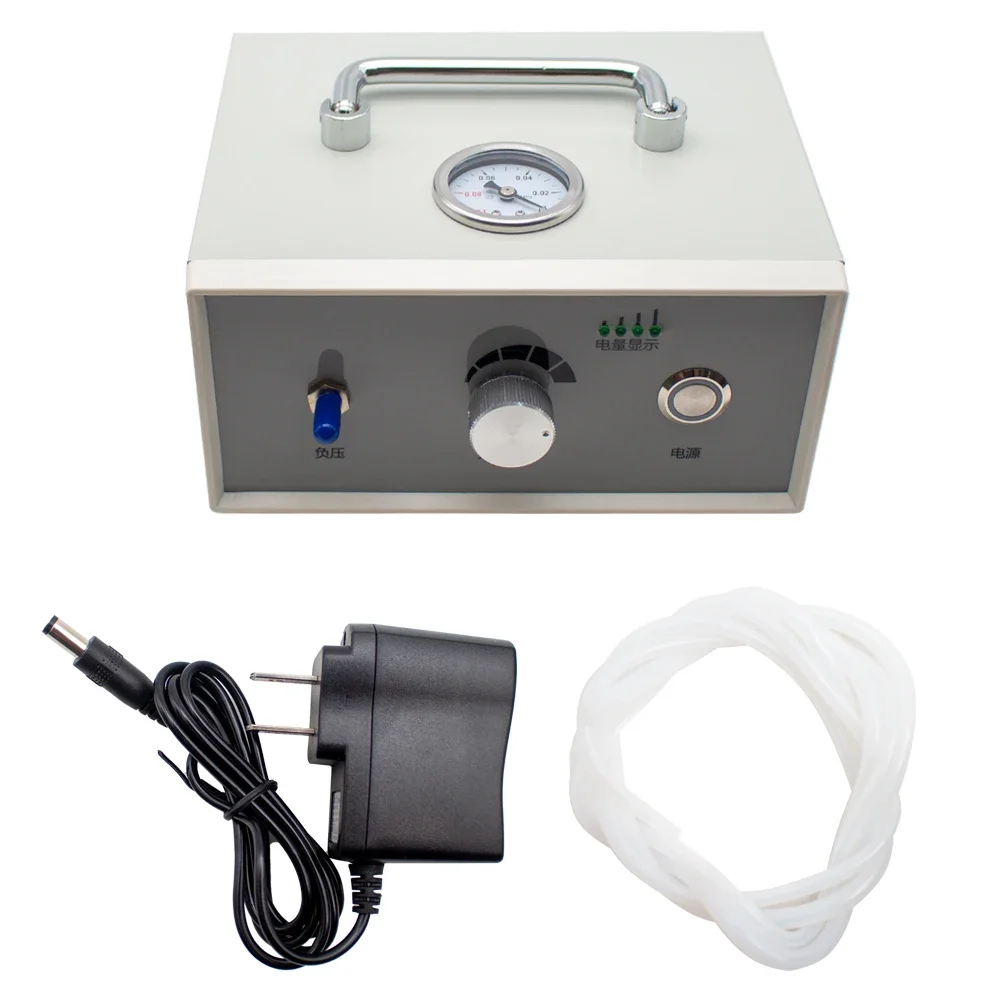 

AC100-240V 10L/MIN Oil-Free Mini Diaphragm Vacuum Pump Electric Small Suction Filter Pump Adjustable Pressure