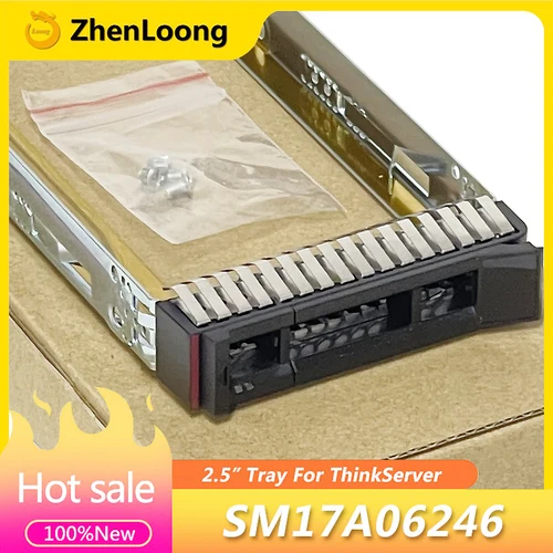 Imagen 1 del producto ZhenLoong 2,5 pulgadas SAS SATA bandeja de disco duro Caddy para Lenovo ThinkSystem ST550 SR550 SR650 SR850 SM17A06246