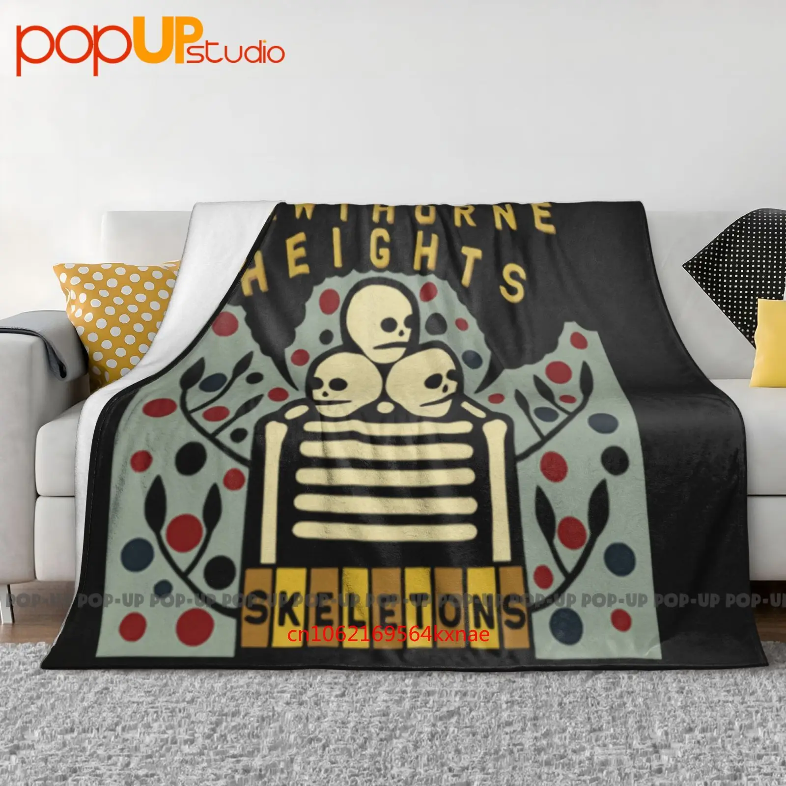 Hawthorne Heights Skeletons Black Herren Rock Band Hip Hop Ultra-Soft Blanket Quilt Winter Sofa Cover Bed Covers