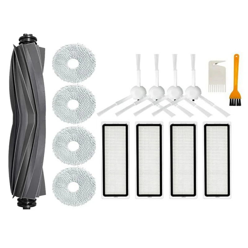 Piezas de repuesto para Robot aspirador Dreame L10S Ultra S10 S10pro, piezas de repuesto para XIAOMI Mijia Omni 1S B116CN X10 +, filtro de cepillo lateral principal