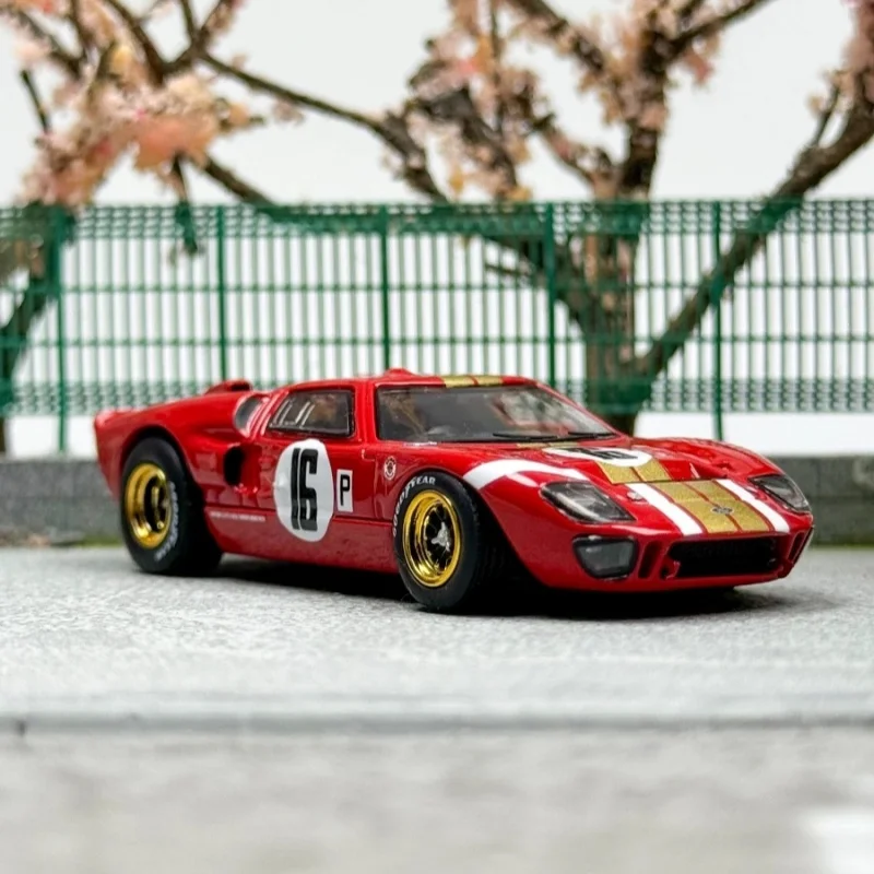 ZOOM 1:64 Ford GT40 Mk II LeMans Racing simulation alloy car model