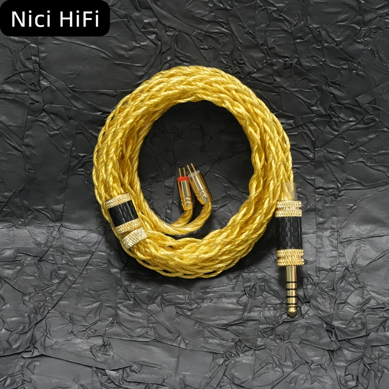 Nici HiFi-16 8 Core Earphone Cable MMCX/0.78 2Pin/Stereo 3.5mm