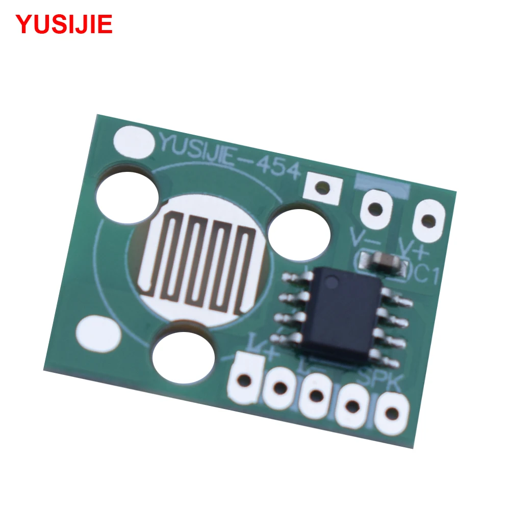 YSJ-454 dog barking chip three cycle bark electronic welding kit with LED flash