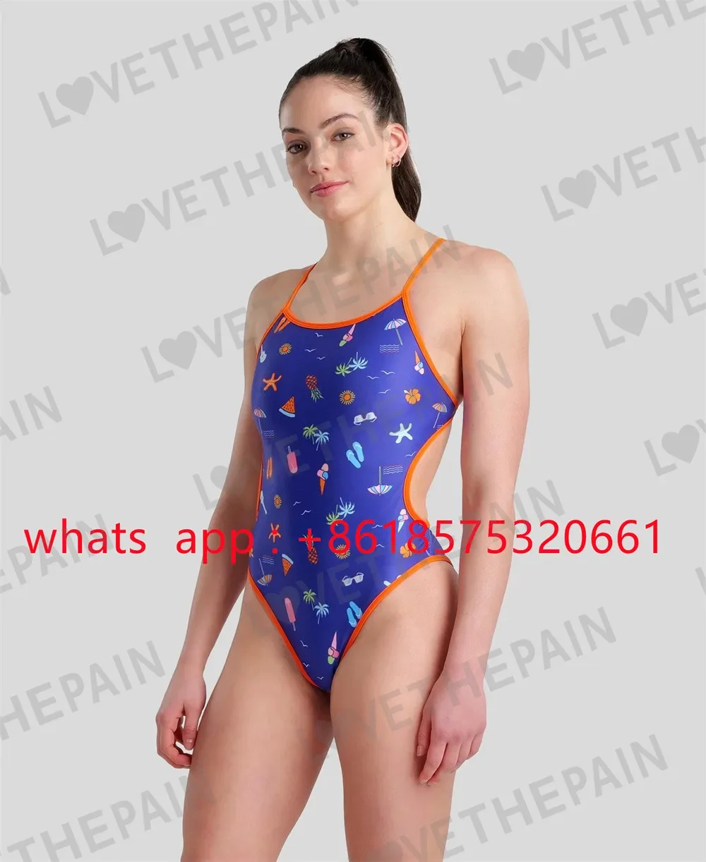 Women Swimwear One-piece suits Breathable Swimsuits Training and fitness swimsuit Functional Swimsuit Swimminggown Summer