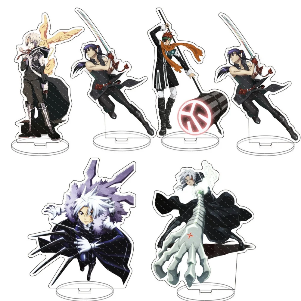 

Anime D.Gray-Man Figure Acrylic Stand Model Toys Allen Walker Yu Kanda Action Figures Decoration Fans Gifts 15cm