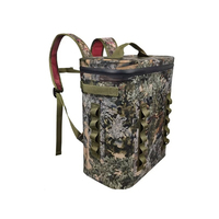 20L Camo Color Soft Waterproof Insulated Backpack Cooler Bag with TPU Material and Imported Zipper for Picnic