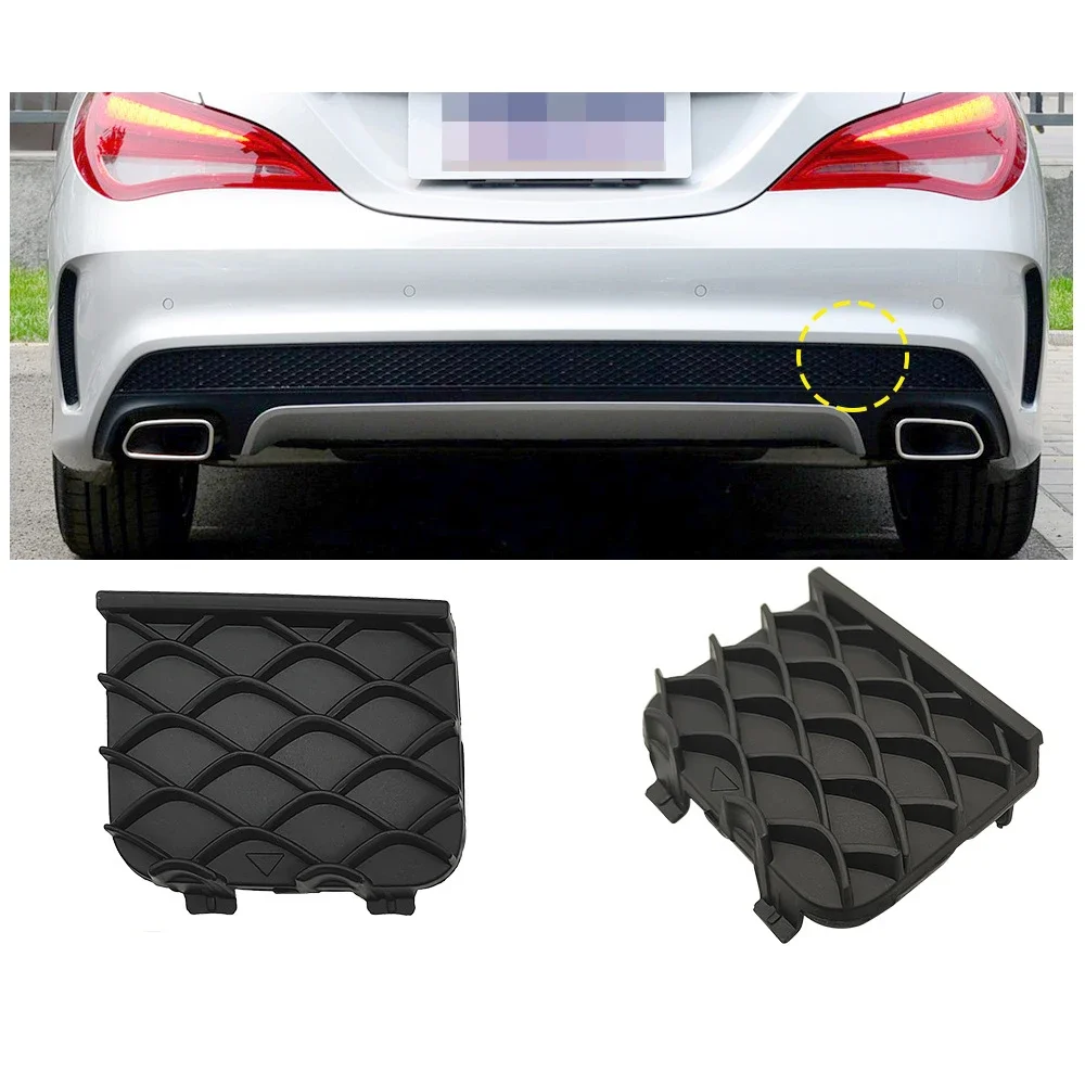 

For Mercedes Benz CLA Class W117 Rear Bumper Trailer Cover Rescue Cover Grille 1178852422 2014-2016