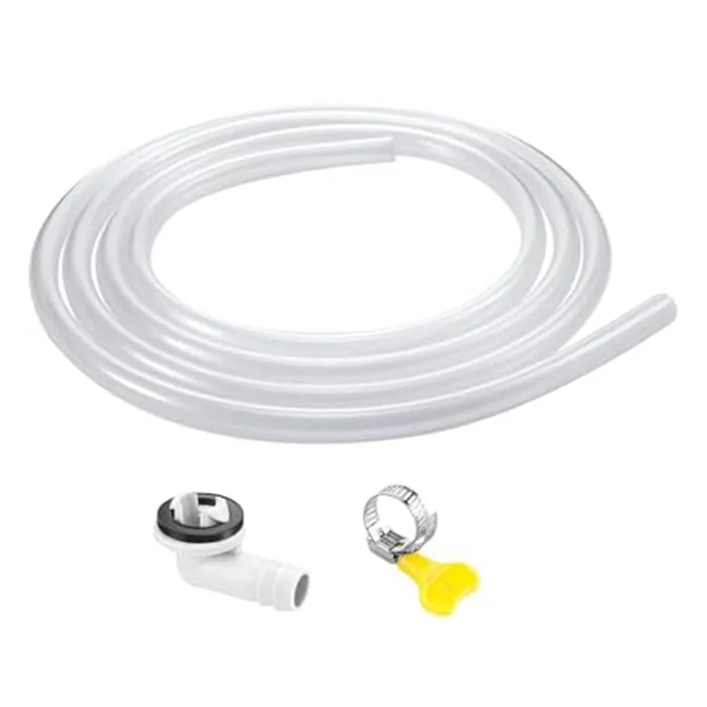 Condensate Hose Air Conditioning Accessory Transparent Condensate Hose Connector Hassle-free Setup Home Cooling Solutions