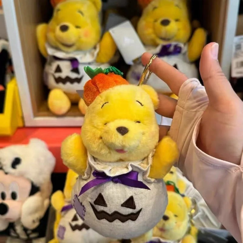 Halloween Series Stitch Mickey Chititi Cross Dressing Plush Doll For Girls Festival Gifts Cute Toy Figure Pendant Decoration