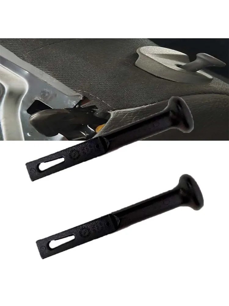 2 boutons de commande de charnière de siège arrière, support de poignée 9628671877 pour Peugeot 206 207 206rc 206gti citroën C2