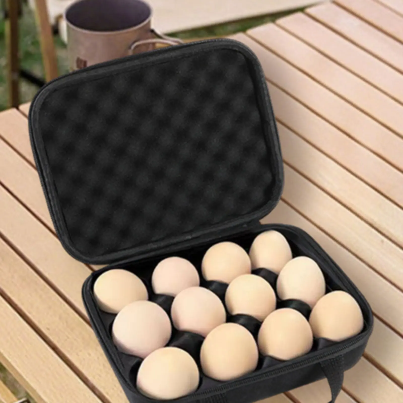 

Foam Egg Storage Box Shockproof Egg Case Thickened Outdoor Gear for Campers, Picnickers, Picnic, Travel