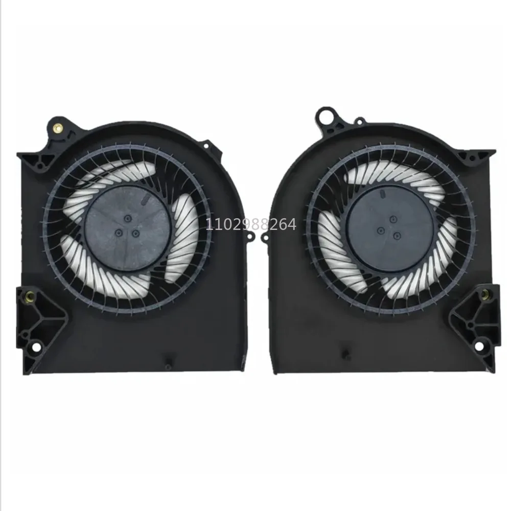 CPU GPU Cooling Fan Replacement for Dell M15 R5 R6 Ryzen Edition P/N: DFSCK22D058833 FND1, DFSCK22115181S FND0 12V 1A