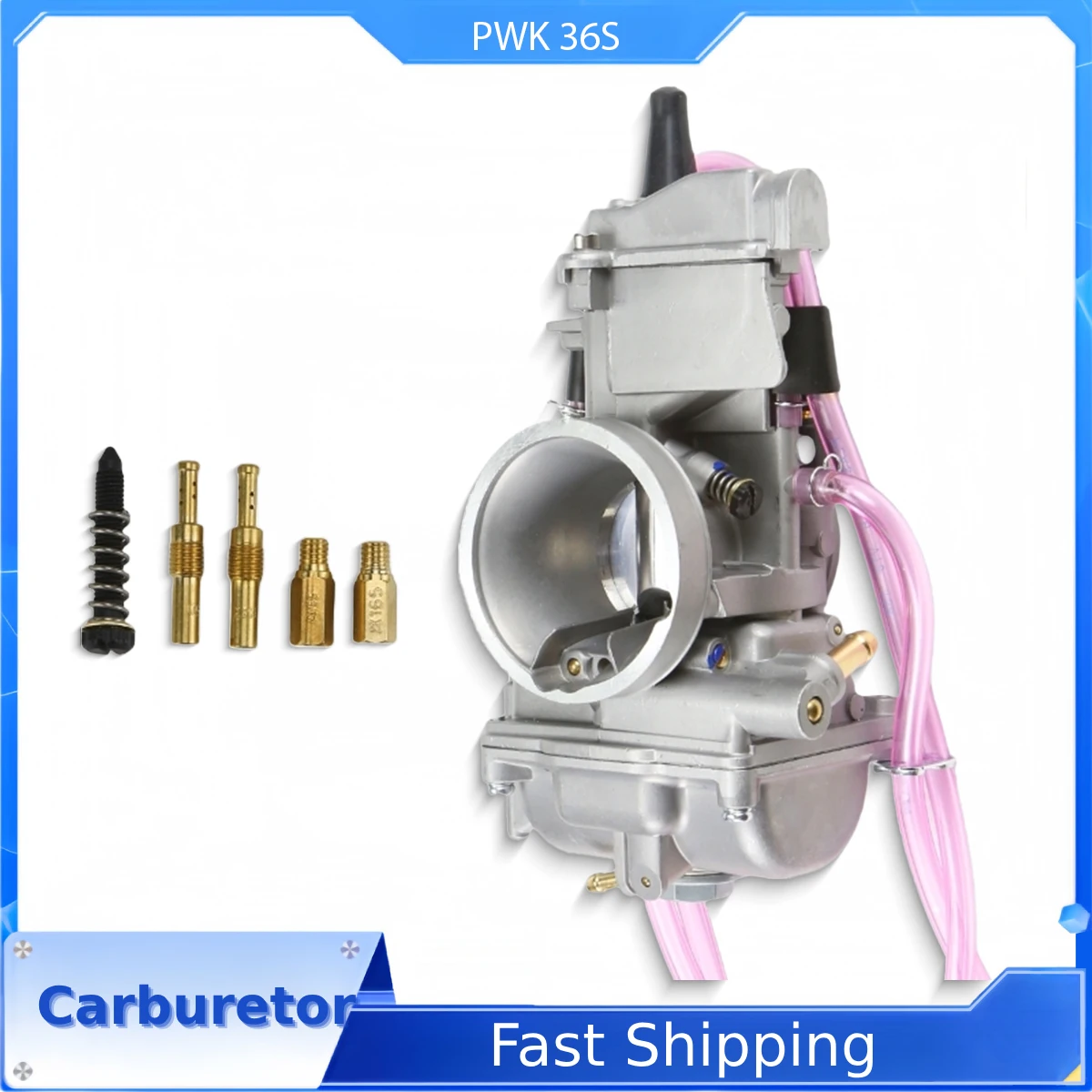 36MM PWK36S Motorcycle Carburetor Carb For Keihin PWK 36S AG Air Striker 125-300CC FOR Kawasaki FOR KTM ATV Quad Scooter