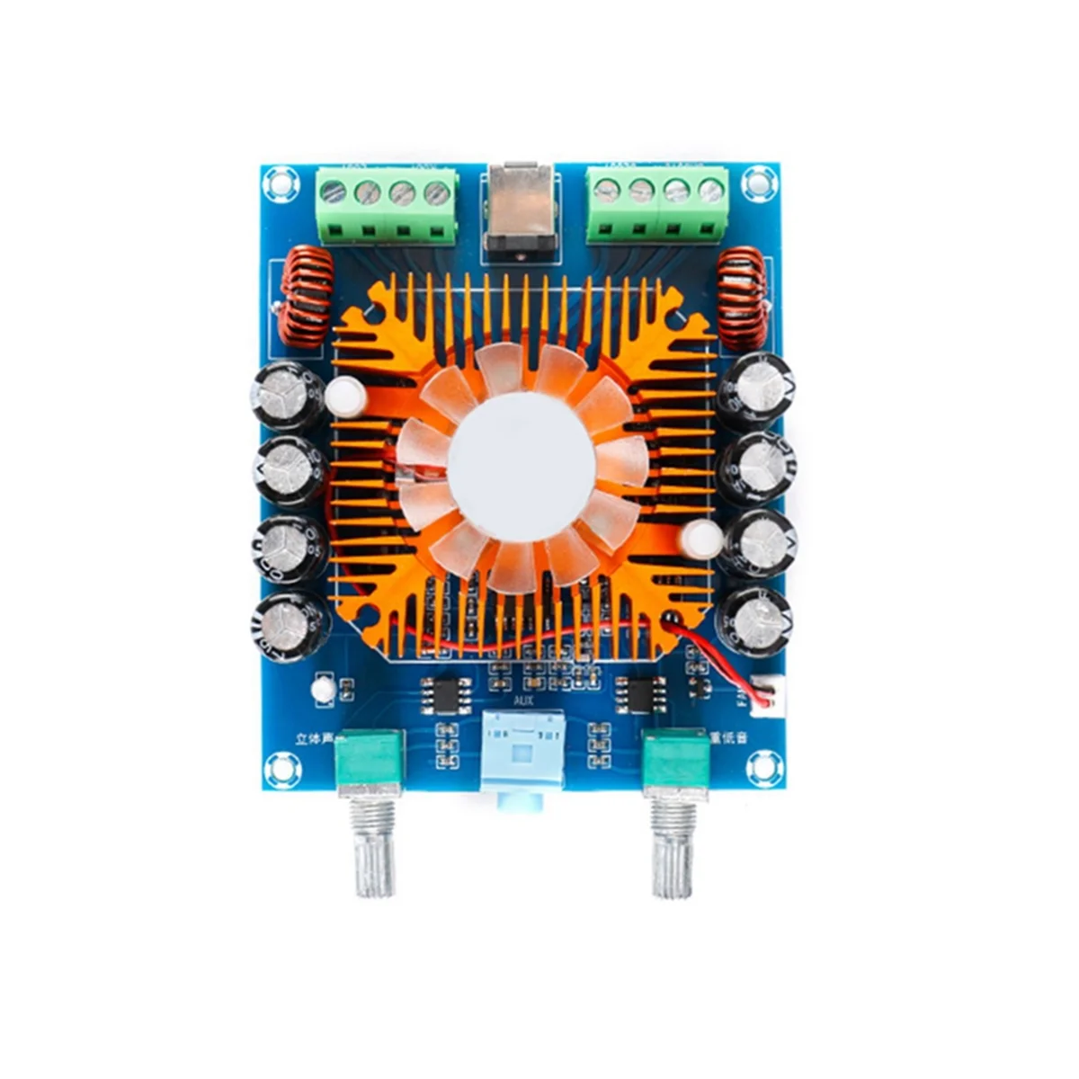 XH-A372 TDA7850 Digital Power Amplifier Board Automotive Grade 4x50W High Power Four-Channel Audio Amplifier