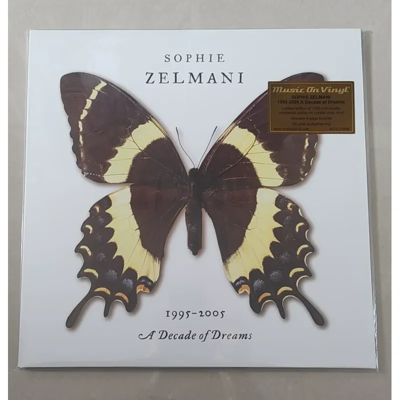 

Sophie Zelmani A Decade of Dreams Limited Edition Crystal Clear Vinyl for Vinyl Record Players