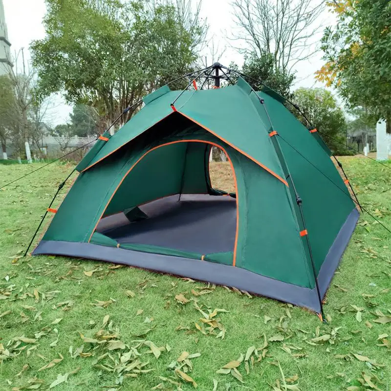 Beach Tent 165*150*110cm -up Automatic Opening Anti-ultraviolet Full Shade Tent Family Ultralight Folding Tent Travel Camping