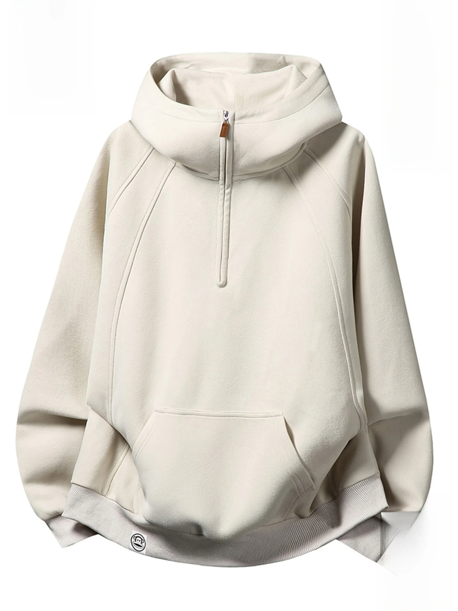 

PaulFrank Youth Hoodie Men's Winter Thiened Casual Loose Top Large Mouth Monkey Brand Comfortable Cotton Polyester Blend