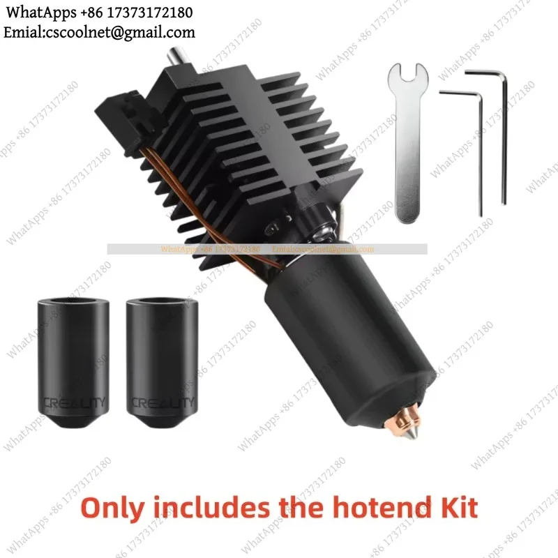JS01 k3 Hotend Nozzle & Adapter Board Kit, High Temperature Extruder Upgrade, 3D Printer Accessories for K2 / K2 Pro Model