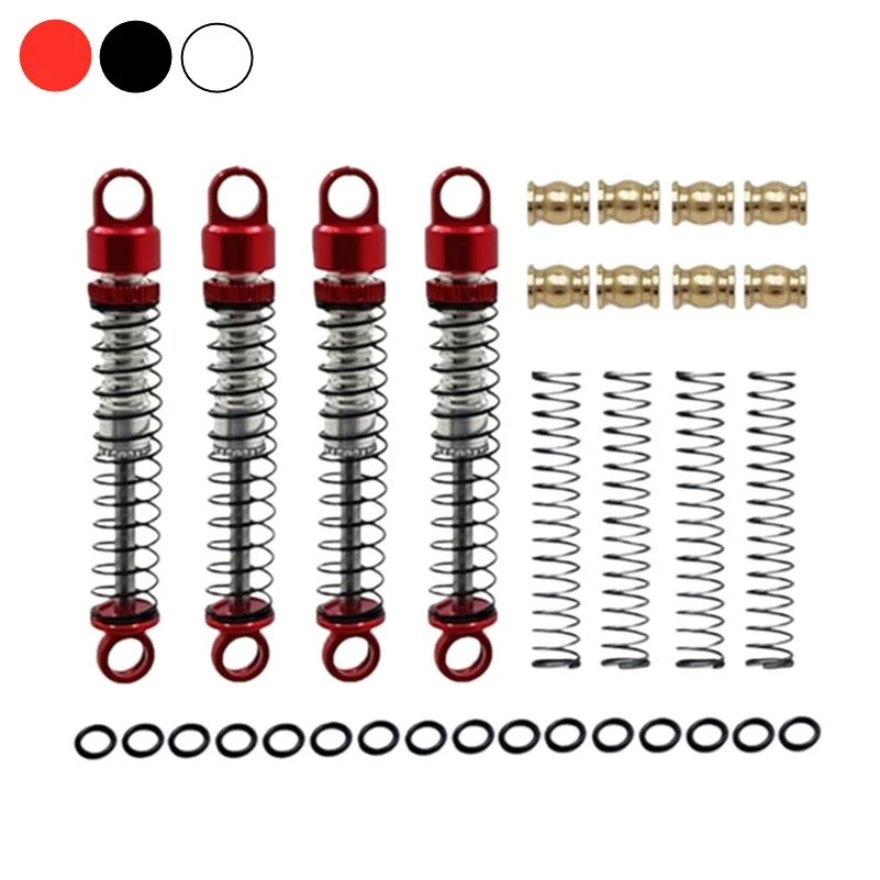 

4pcs MN99S MN78 MN168 MN300 MN-300 Tank 300 Metal Oil Shock Absorber Damper RC Car Upgrade Parts DIY OP Accessories