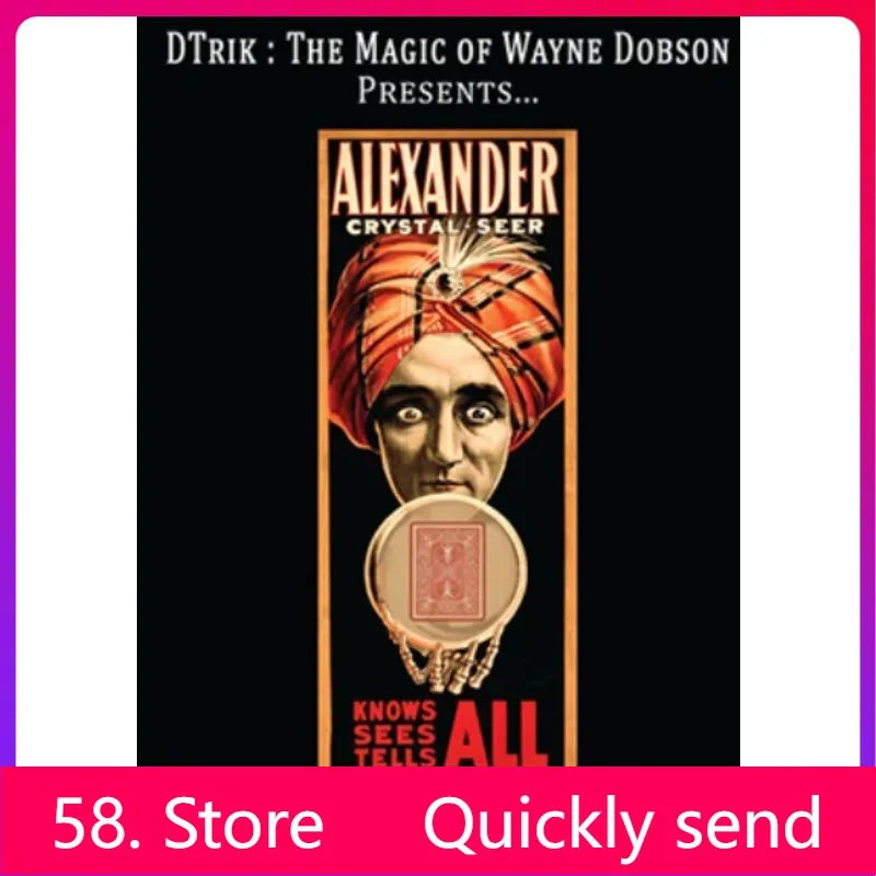 New 2025  Alexander: The Crystal Seer by Wayne Dobson - Magic tricks ( 58 Store Download )