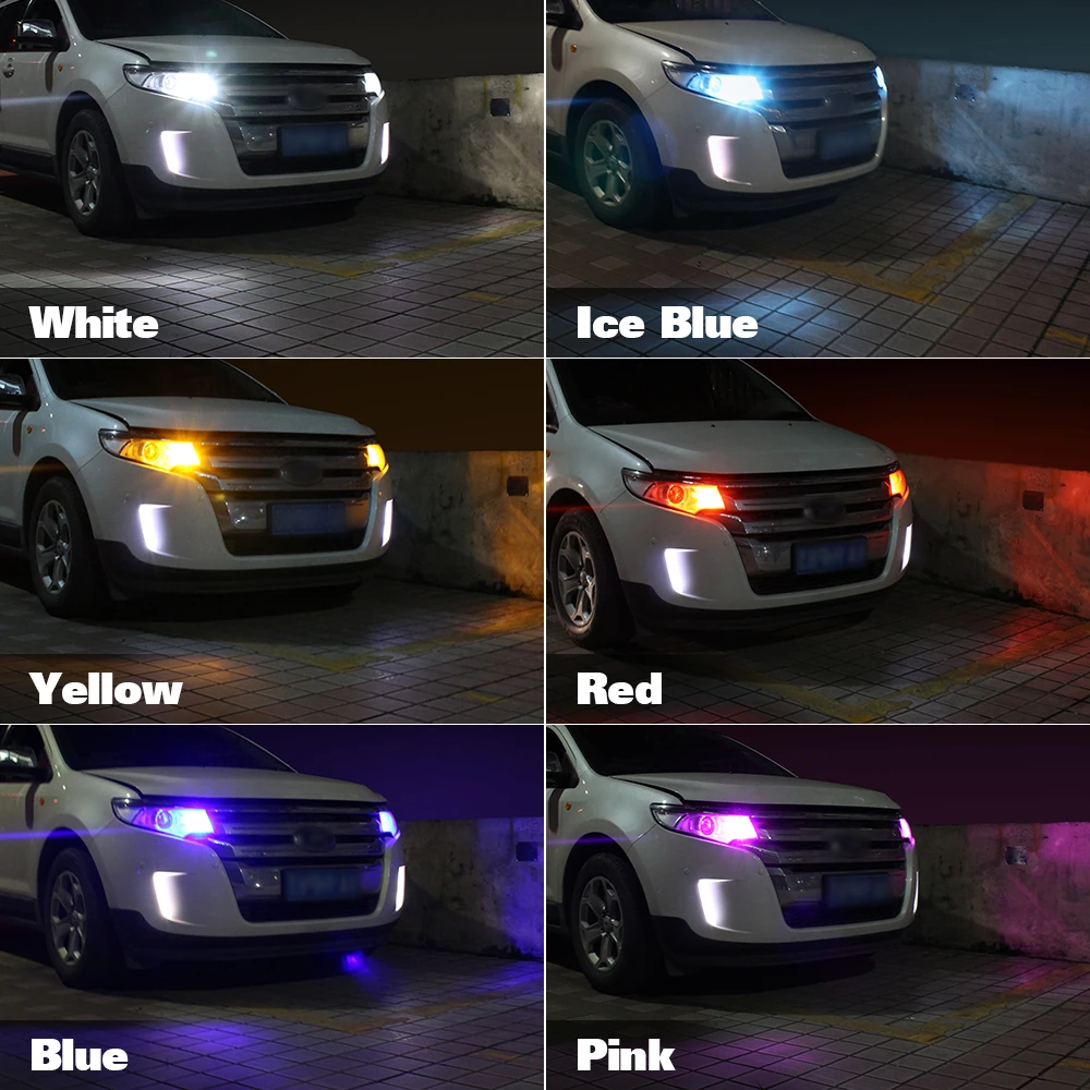 ل BMW 5-Series E60 E61 2 قطعة LED وضع مزدوج بدوره إشارة النهار تشغيل ضوء DRL 2002 2003 2004 2005 2006 2007 2008 اكسسوارات