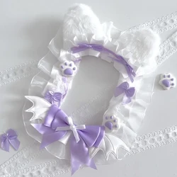 Photocard Holder for K-Pop Kawaii Cat Pat Lace Card Sleeve Handmade Ribbon Bowknot Decor Accessories Ita Bag Ornament 3 Inch