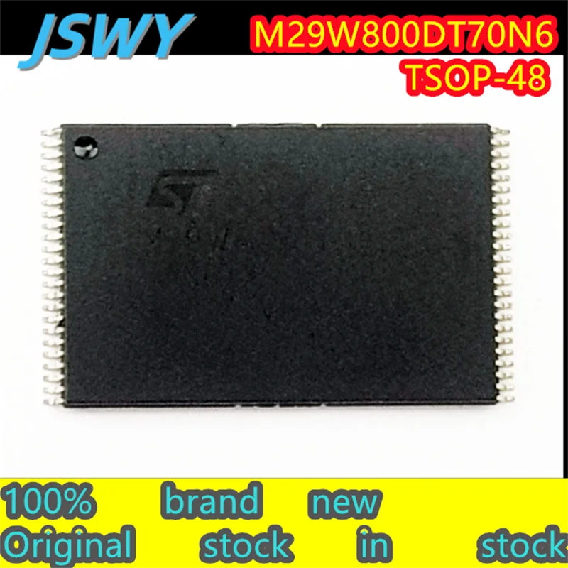 (4/40 pieces) M29W800DT70N6E M29W800DT70N6 TSOP48 NOR FLASH memory IC, excellent quality, 100% brand new, fast delivery