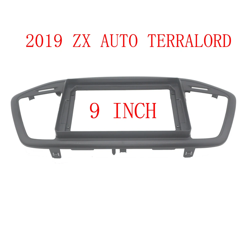 Car Radio Dash Panel Fascia For ZX AUTO TERRALORD 2019 2020 2021 2022 Manual AC Stereo Mounting Bezel Faceplate Frame Kit