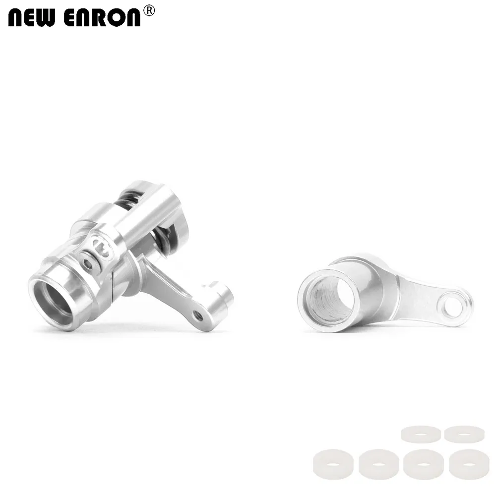 CNC Alloy AX31022 ชุดพวงมาลัย Bellcrank สําหรับ RC Crawler 1/8 AXIAL Racing YETL XL AX90032 AX90038 Monster Buggy