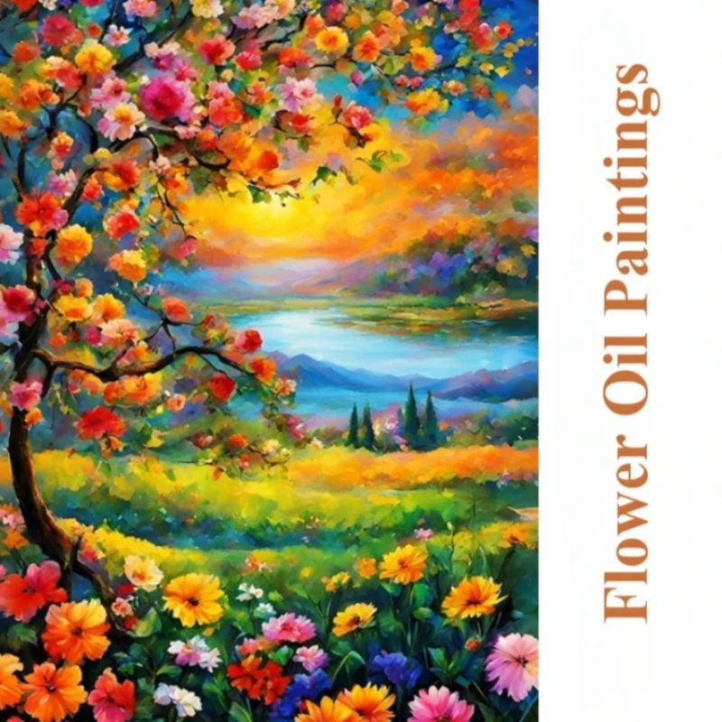 Desktop Ornament Gift，150 Pieces Mini Test Tube Flower Oil Paintings Jigsaw Puzzle, High Difficulty Decompression Toy