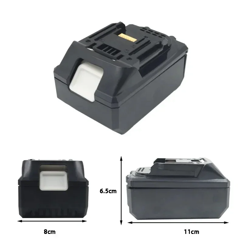 Imagem -05 - Caixa de Bateria com Placa Pcb Bms Proteção de Carregamento Led Digital Bl1830 Faça Você Mesmo Bl1840 Bl1860 1850 Bl1840 3.0ah 6.0ah