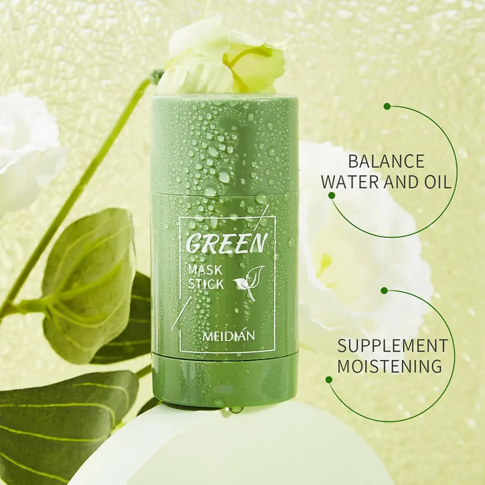 Green Tea Solid Cleansing ,blackhead Remover With Moisturizing Extract,deep Skincare Green Tea Pore Cleansing, X3g2