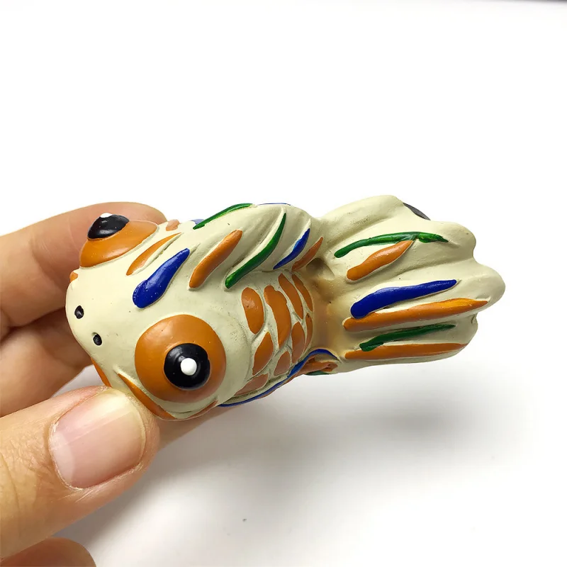 

Quanzhou Personalized Cultural and Creative Hand-painted Goldfish Magnetic Fridge Magnet High Aesthetic Exquisite【9Month18Finish